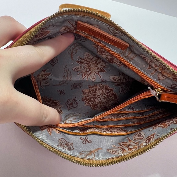 HOBO Darcy Convertible Crossbody/Wristlet - fuschia - Picture 10 of 15